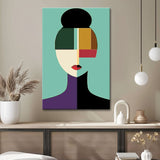 Painting by Numbers Art Geometric Abstract Figures VI