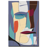 Painting by Numbers Art Geometric Abstract Faces Figure
