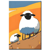 Painting by Numbers Art Landscape Sheep Figure