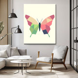 Paint by Numbers Art Polygon Style Butterfly