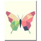 Paint by Numbers Art Polygon Style Butterfly