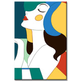 Painting by Numbers Art Abstract Art Pianist