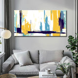Painting by Numbers Art Abstract Painting White Gold
