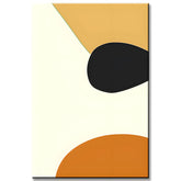 Painting by Numbers Art Abstract Painting Geometry Colored Shapes V