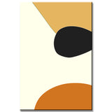 Painting by Numbers Art Abstract Painting Geometry Colored Shapes V