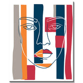 Painting by Numbers Abstract Art Geometry Shapes & Face