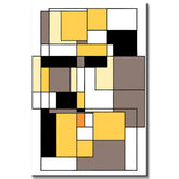 Painting by Numbers Abstract Art Geometry Rectangles I