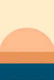 Painting by Numbers Art Minimalism Sunset Sea