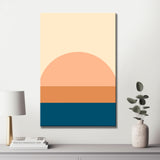 Painting by Numbers Art Minimalism Sunset Sea