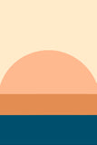 Painting by Numbers Art Minimalism Sunset Sea