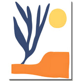 Painting by Numbers Art Minimalism Plant in The Desert