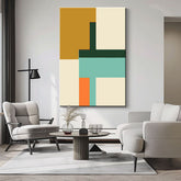 Painting by Numbers Art Minimalism Rectangles Creative