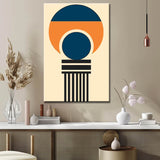 Painting by Numbers Art Minimalism Circles Lines Rectangles