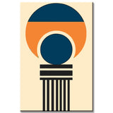 Painting by Numbers Art Minimalism Circles Lines Rectangles