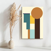 Painting by Numbers Art Minimalism Colorful Shapes