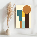 Painting by Numbers Art Minimalism Colorful Shapes