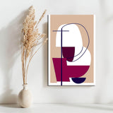 Painting by Numbers Art Minimalism Line Drawing Shapes CreatIVIty