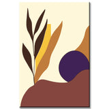 Painting by Numbers Art Minimalism Blue Ball Rolls From The Mountain