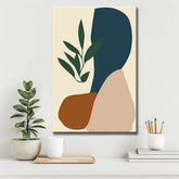 Painting by Numbers Art Minimalism Sun and Plant Landscape