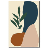 Painting by Numbers Art Minimalism Sun and Plant Landscape