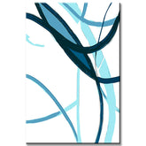 Painting by Numbers Art Abstract Blue Lines II