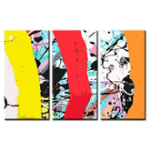 Painting by Numbers Art Abstract 3-Panel