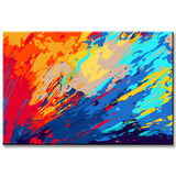 Painting by Numbers Modern Art Color Explosion