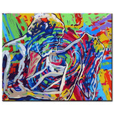 Painting by Numbers Art Nude Abstract Couple