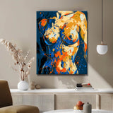 Painting by Numbers Art Nude Woman Two-Tone