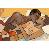 DIY Paint by Numbers Nude Couple Modern Abstract Kit