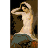 DIY Paint by Numbers Nude Woman Classic Sitting Kit