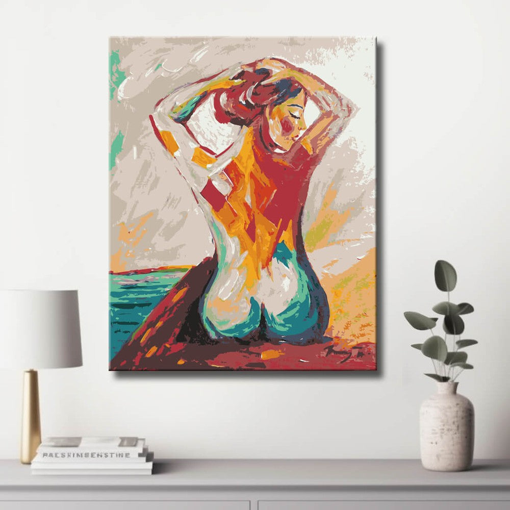DIY Paint by Numbers Kit for Adults DIY art wall decor modern artwork