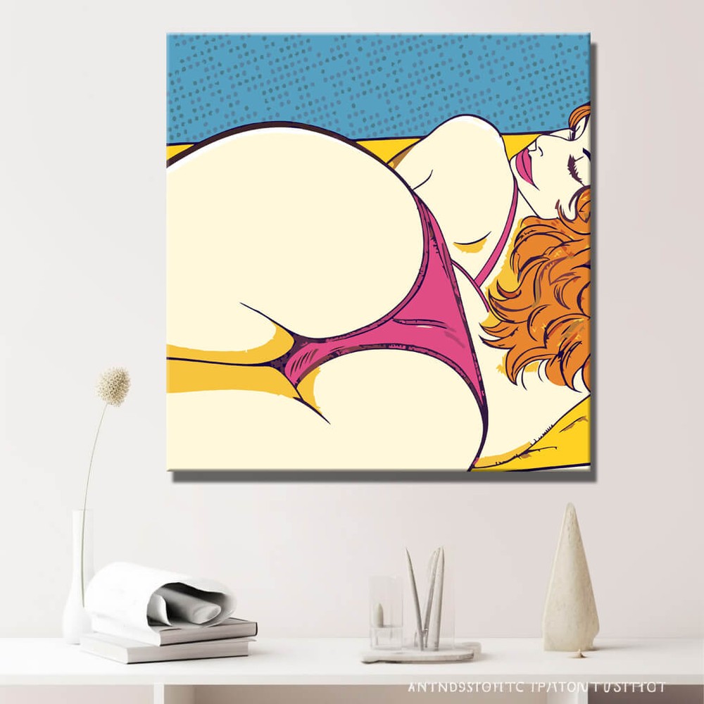 DIY Paint by Numbers Kit DIY art wall decor modern artwork