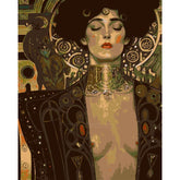 Nude woman decorative jewelry elegant