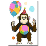Painting by Numbers Orangutan Monkey with Balloon