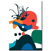 Painting by Numbers Art Colored Line Drawing Figures Creative IV