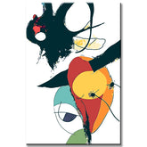 Painting by Numbers Art Colored Line Drawing Figures Creative V