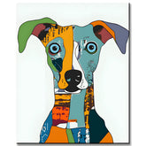 Painting by Numbers Graffiti Art Dog I