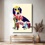 Painting by Numbers Graffiti Art Dog III