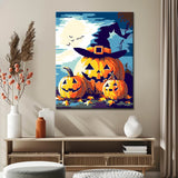 Paint by Numbers Pumpkin Halloween