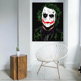 Painting by numbers Joker portrait shipping from DE