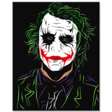 Painting by numbers Joker portrait shipping from DE