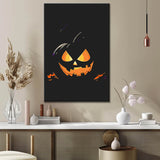 Paint by Numbers Halloween Pumpkin Face