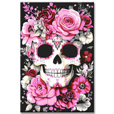 Painting by Numbers Skull with Roses