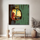 Painting by Numbers Art Illustration Squirrel in the tree while cooking