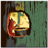 Painting by Numbers Art Illustration Squirrel in the tree while cooking