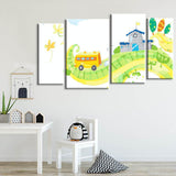 Painting by Numbers Children's Motif Illustration Landscape