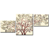 Painting by Numbers Tree and Branches Illustration Nature