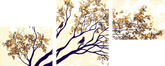 Painting by Numbers Tree and Branches Illustration Nature