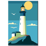 Paint by Numbers Lighthouse Art